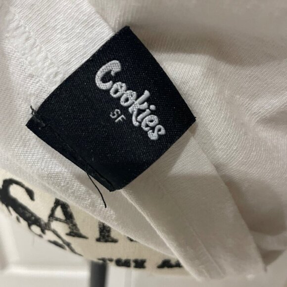 Y2K RETRO T-SHIRT COOKIES ERRYBODY EATS 100%COTTON MADE IN USA SIZE MEDIUM - Picture 10 of 11